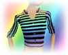 :L: Rainbow Stripe Shirt