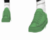 Green Chucks/whitesocks