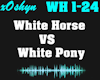 White Horse v White Pony