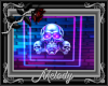 ~Triple Skulls Neon Wall