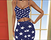 US Flag Star Pajamas (F)