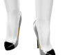 Black/White Pumps