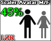 Scaler Avatar M - F 45%