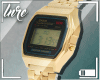 ℒ! Gold Casio Watch