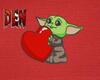 Kids Grogu Valentine Fit