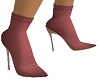 ROSE COLOR ANKLE BOOTS