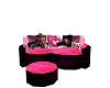 Pink&Purple Cuddle Couch