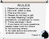 !Rules Poster Help Room