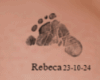 Tatto Rebeca M