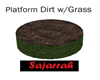 Platform-Dirt with Grass