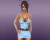 Strapless Rainy Blue