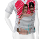 camisa fera heart 
