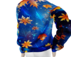 ORANGE & BLUE SWEATER