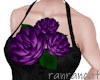 +corsage rose purple
