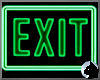 !EXIT sign
