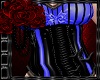 ZOE: Night Blue Corset