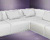 white corner couch