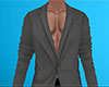 Gray Open Suit Coat (M)