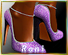 Glitter Heel Purple
