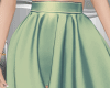 Glam green skirt