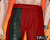 ⚡ Red Track Pants.