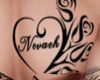 Nevaeh Chest Tattoo