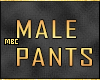 MBCeEmpty Pants Male