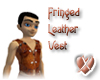 Fringed Leather Vest
