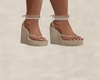 Sandals Wedge - beige