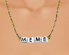 meme custom necklace