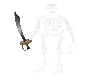 Pirate Skeleton w Sword