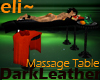 eli~ Massage DarkLeather