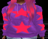 MS|Pink Star PurpleHoodi
