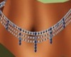 blue ice belly chain