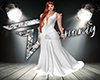 White gala dress