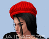 Layerable Red Beret