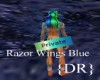 {DR} Sharp Razor blue