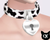 CK* Black Cow Collar