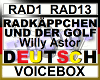 RADKÄPPCHEN Willy Astor