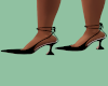 Black Lustrous Pumps