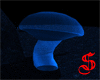 Blue Toxic Mushroom