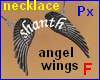 Px Angel Wing + text