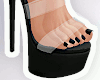 -A- Cute Black Heels