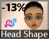 Head Shaper Thin -13% FA