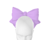 f. simple purple bow