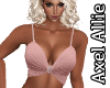 AA Pink Tie Back Top