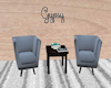 GM Chairs & end table