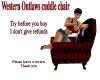 Western Outlaws chair