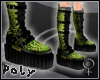 Creeper Boots .f. green