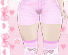 R. Shorts socks Pink